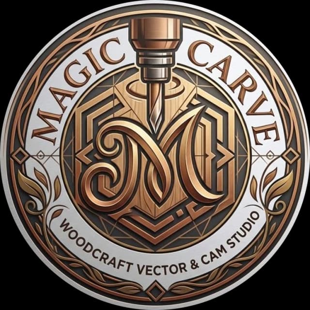 Magic Carve — Woodcraft Vector & CAM Studio